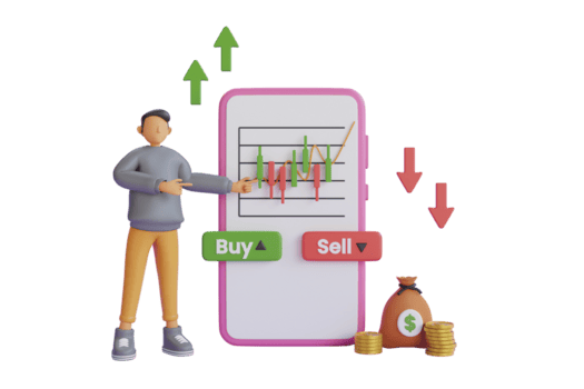 Investitore che monitora i risultati di trading su Valentrixa